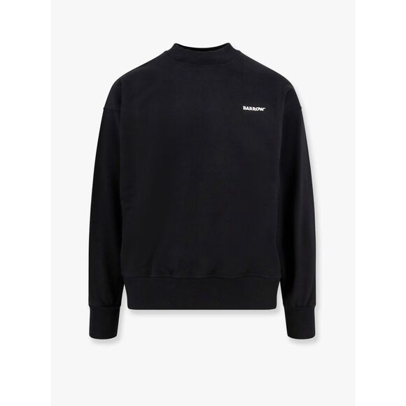 Barrow Men Cotton Sweatshirt With Iconic Charm